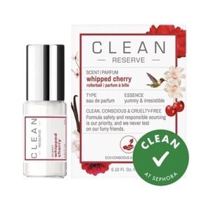CLEAN RESERVE Whipped Cherry Eau de Parfum Roll-on - .10 fl oz NIB